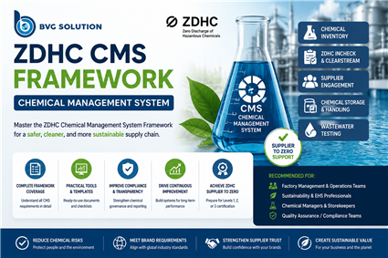 ZDHC CMS Framework — Chemical Management System Training